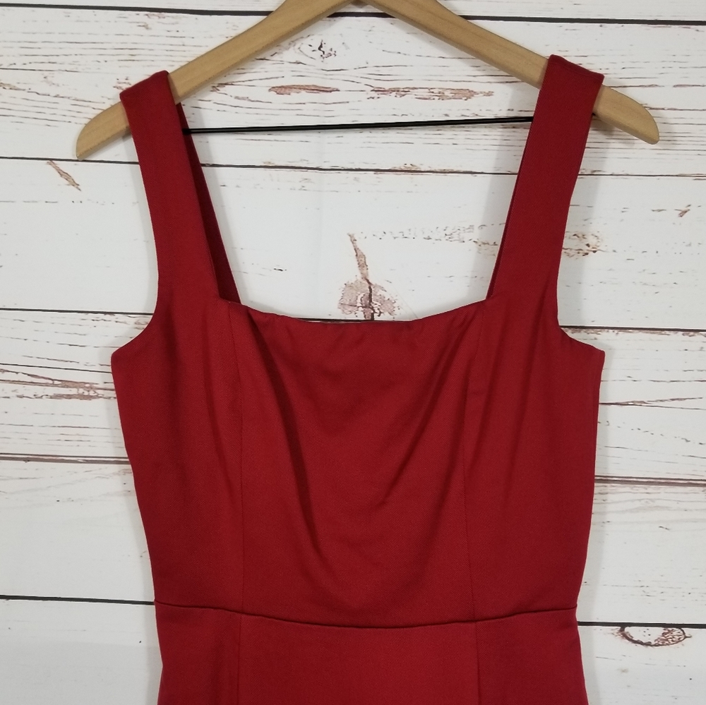 Reformation | Red Vix Dress NEW - Picture 4 of 8